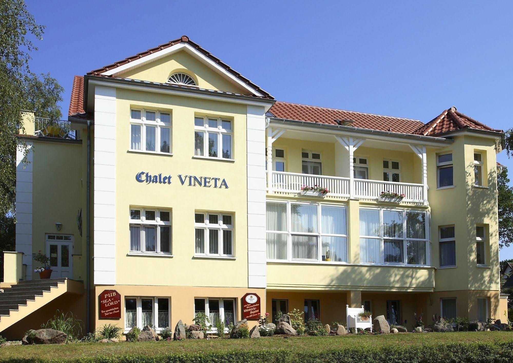 Vineta Strandhotels Zinnowitz Exteriör bild