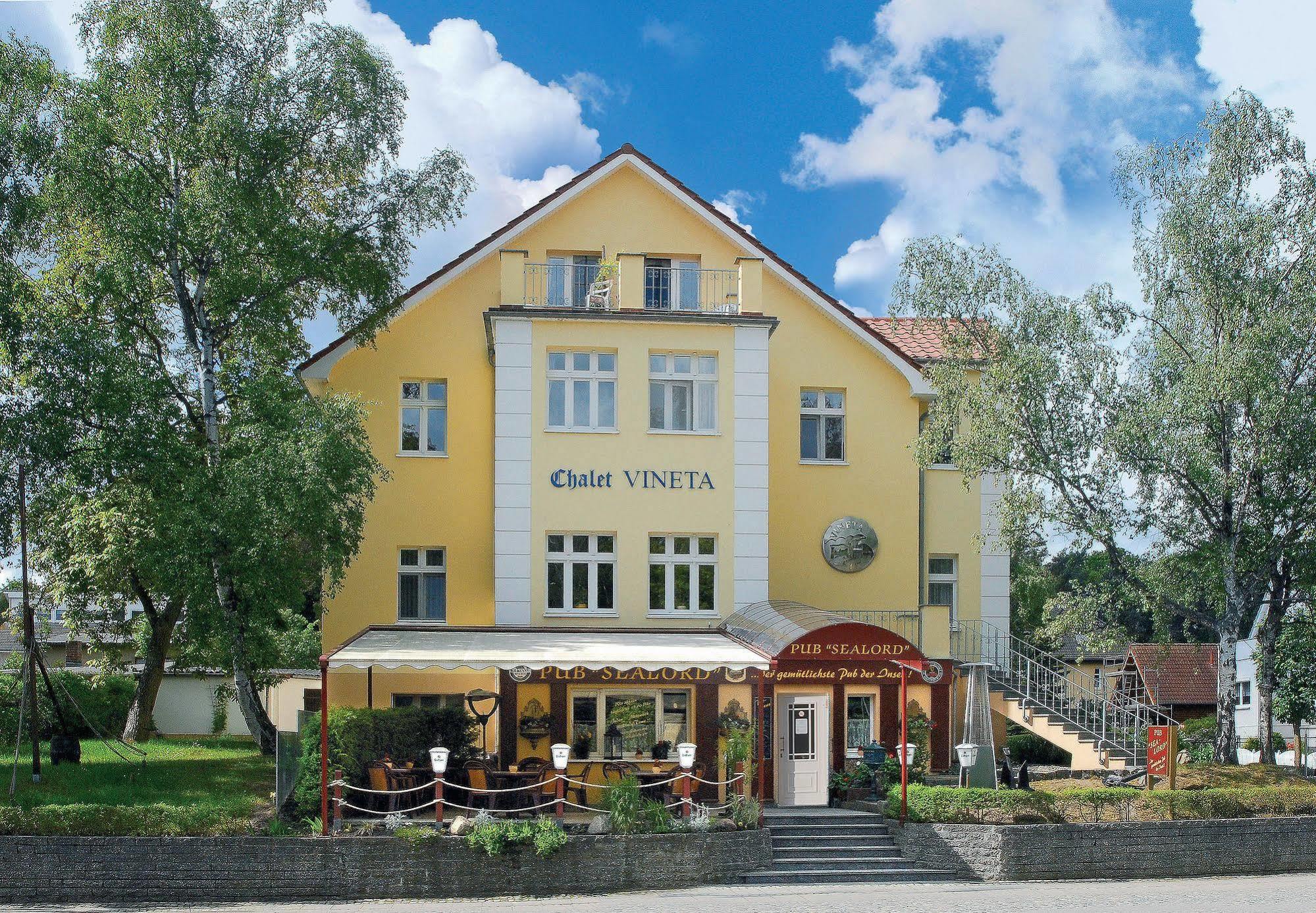 Vineta Strandhotels Zinnowitz Exteriör bild