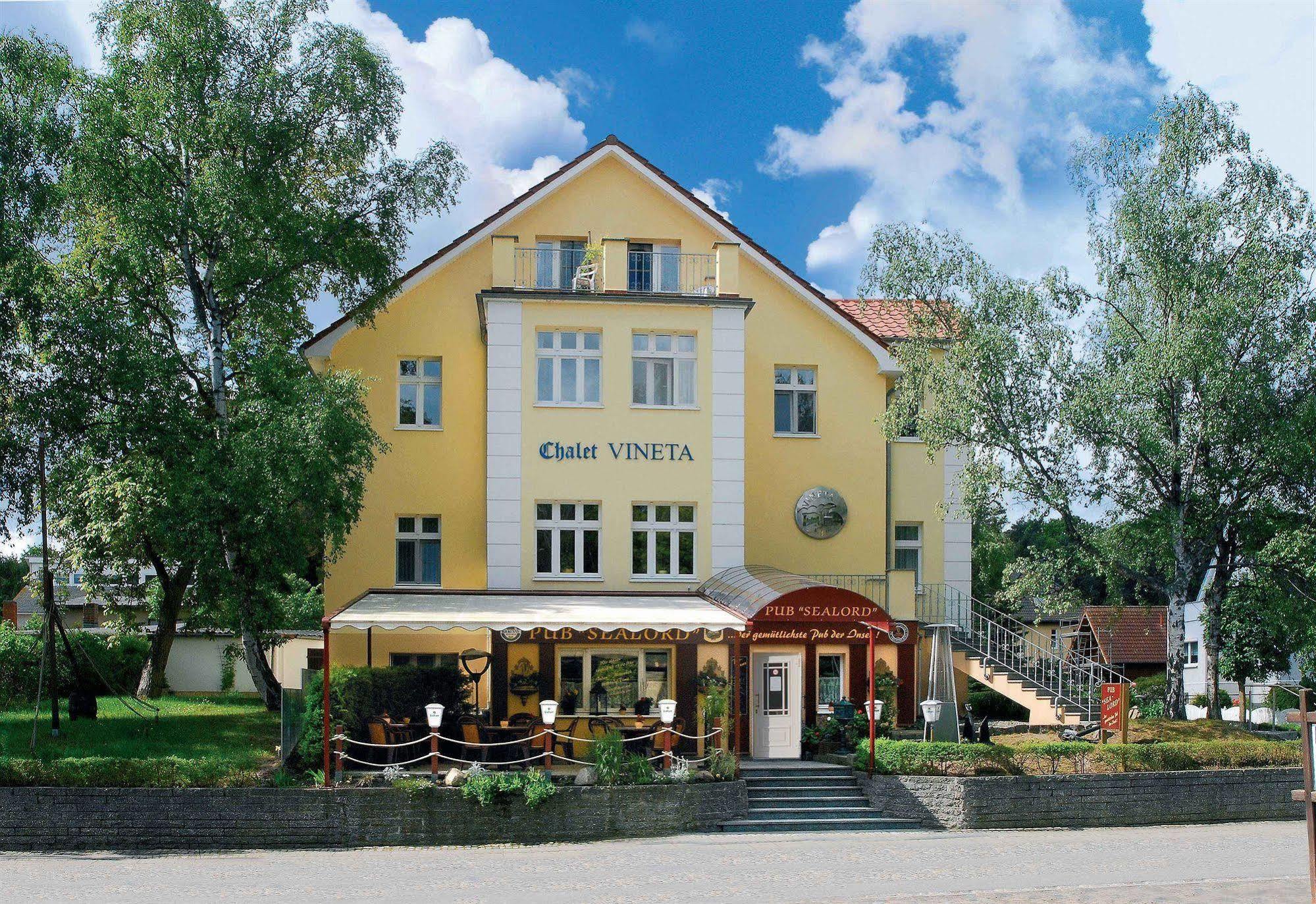 Vineta Strandhotels Zinnowitz Exteriör bild