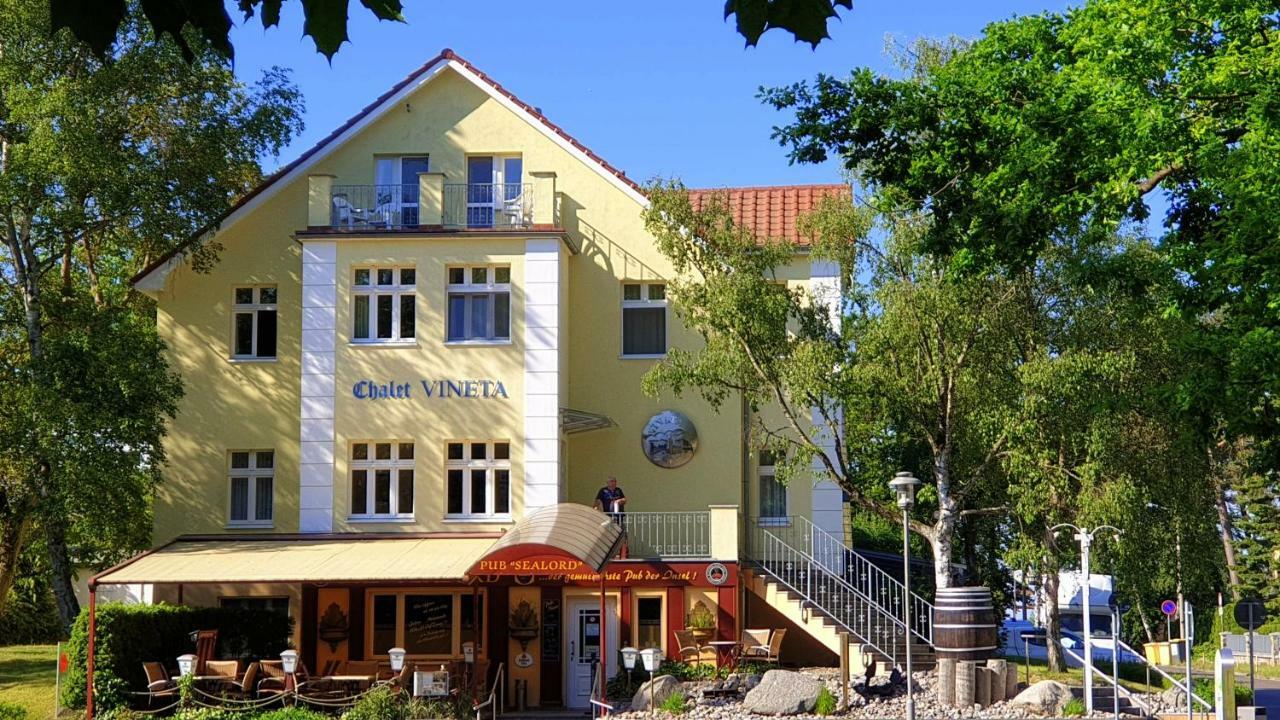 Vineta Strandhotels Zinnowitz Exteriör bild